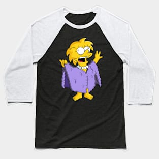 simpsons funny design 5 Baseball T-Shirt